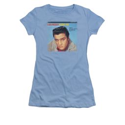 Elvis Presley Shirt Juniors Loving You Soundtrack Carolina Blue T-Shirt