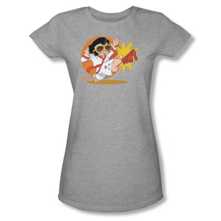 Elvis Presley Shirt Juniors Pow Athletic Heather T-Shirt