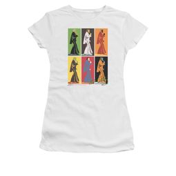 Elvis Presley Shirt Juniors Retro Boxes White T-Shirt Elvis Presley Shirt Juniors Retro Boxes White T-Shirt