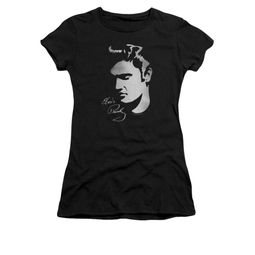 Elvis Presley Shirt Juniors Simple Face Black T-Shirt Elvis Presley Shirt Juniors Simple Face Black T-Shirt