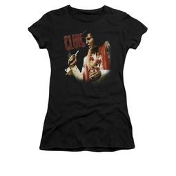 Elvis Presley Shirt Juniors Soulful Black T-Shirt Elvis Presley Shirt Juniors Soulful Black T-Shirt