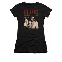 Elvis Presley Shirt Juniors Viva Star Black T-Shirt Elvis Presley Shirt Juniors Viva Star Black T-Shirt