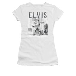 Elvis Presley Shirt Juniors With The Band White T-Shirt Elvis Presley Shirt Juniors With The Band White T-Shirt