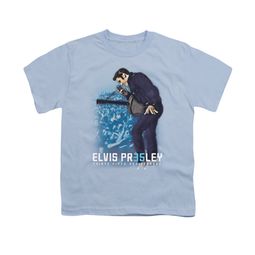 Elvis Presley Shirt Kids 35th Anniversary Light Blue T-Shirt
