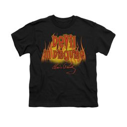 Elvis Presley Shirt Kids Devil In Disguise Black T-Shirt Elvis Presley Shirt Kids Devil In Disguise Black T-Shirt