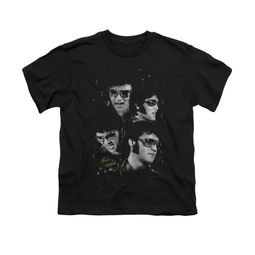 Elvis Presley Shirt Kids Faces Black T-Shirt Elvis Presley Shirt Kids Faces Black T-Shirt