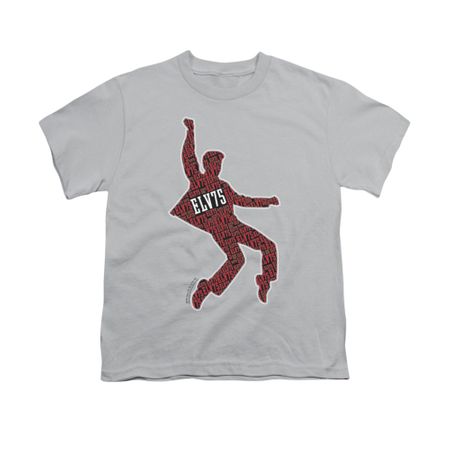 Elvis Presley Shirt Kids Full Of 75 Silver T-Shirt