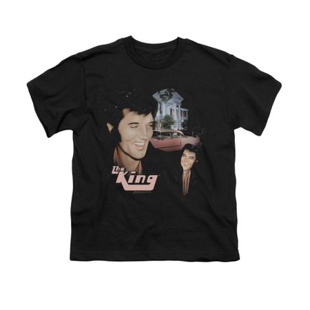 Elvis Presley Shirt Kids Home Sweet Home Black T-Shirt