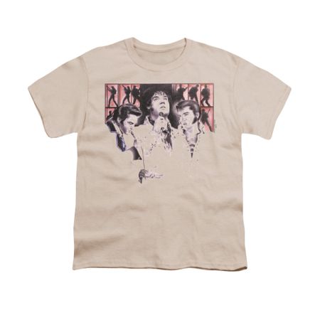 Elvis Presley Shirt Kids In Concert Cream T-Shirt