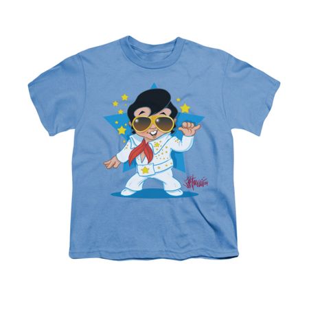 Elvis Presley Shirt Kids Jumpsuit Carolina Blue T-Shirt