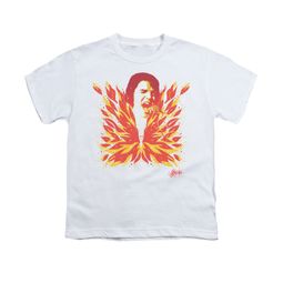 Elvis Presley Shirt Kids Latest Flame White T-Shirt