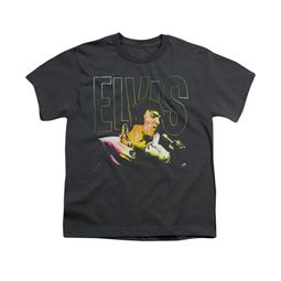 Elvis Presley Shirt Kids Multicolored Charcoal T-Shirt Elvis Presley Shirt Kids Multicolored Charcoal T-Shirt
