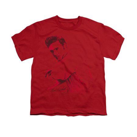 Elvis Presley Shirt Kids On The Range Red T-Shirt