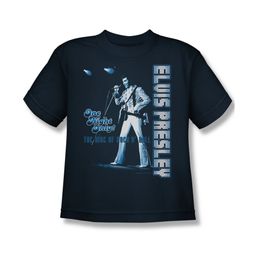Elvis Presley Shirt Kids One Night Only Navy T-Shirt Elvis Presley Shirt Kids One Night Only Navy T-Shirt