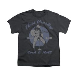 Elvis Presley Shirt Kids Rock & Roll Charcoal T-Shirt Elvis Presley Shirt Kids Rock & Roll Charcoal T-Shirt