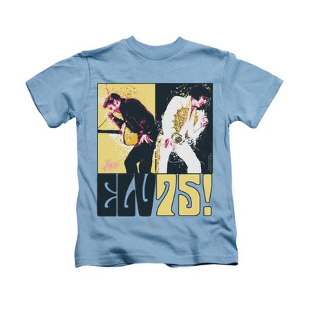 Elvis Presley Shirt Kids Still Fresh 75 Carolina Blue T-Shirt
