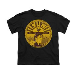 Elvis Presley Shirt Kids Sun Records Full Logo Black T-Shirt Elvis Presley Shirt Kids Sun Records Full Logo Black T-Shirt