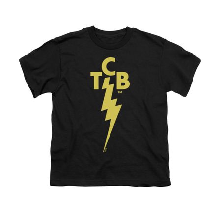 Elvis Presley Shirt Kids TCB Logo Yellow Black T-Shirt