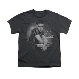 Elvis Presley Shirt Kids Trouble Charcoal T-Shirt Elvis Presley Shirt Kids Trouble Charcoal T-Shirt