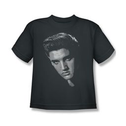 Elvis Presley Shirt Kids True American Idol Charcoal T-Shirt Elvis Presley Shirt Kids True American Idol Charcoal T-Shirt