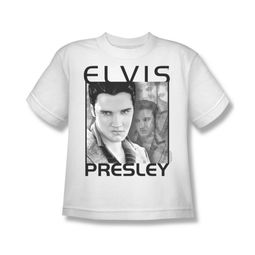 Elvis Presley Shirt Kids Up Front White T-Shirt Elvis Presley Shirt Kids Up Front White T-Shirt