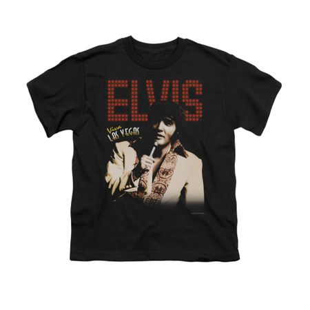 Elvis Presley Shirt Kids Viva Star Black T-Shirt