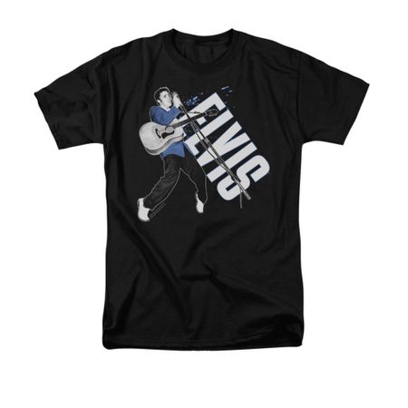 Elvis Presley Shirt On His Toes Black T-Shirt