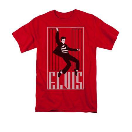 Elvis Presley Shirt One Jailhouse Red T-Shirt