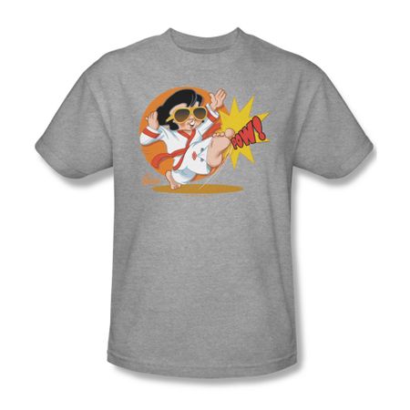 Elvis Presley Shirt Pow Athletic Heather T-Shirt