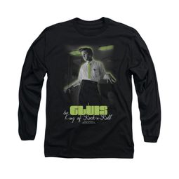 Elvis Presley Shirt Practice Makes Perfect Long Sleeve Black Tee T-Shirt Elvis Presley Shirt Practice Makes Perfect Long Sleeve Black Tee T-Shirt