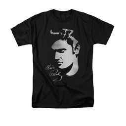 Elvis Presley Shirt Simple Face Black T-Shirt Elvis Presley Shirt Simple Face Black T-Shirt