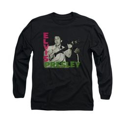 Elvis Presley Shirt Sing It Long Sleeve Black Tee T-Shirt Elvis Presley Shirt Sing It Long Sleeve Black Tee T-Shirt