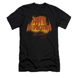 Elvis Presley Shirt Slim Fit Devil In Disguise Black T-Shirt Elvis Presley Shirt Slim Fit Devil In Disguise Black T-Shirt