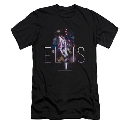 Elvis Presley Shirt Slim Fit Dream State Black T-Shirt