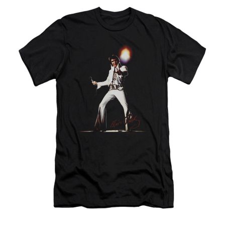 Elvis Presley Shirt Slim Fit Glorious Black T-Shirt