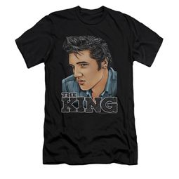 Elvis Presley Shirt Slim Fit Graphic Black T-Shirt Elvis Presley Shirt Slim Fit Graphic Black T-Shirt
