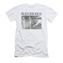 Elvis Presley Shirt Slim Fit Heartbreaker White T-Shirt Elvis Presley Shirt Slim Fit Heartbreaker White T-Shirt