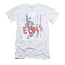 Elvis Presley Shirt Slim Fit Iconic Pose White T-Shirt Elvis Presley Shirt Slim Fit Iconic Pose White T-Shirt