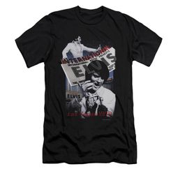 Elvis Presley Shirt Slim Fit International Hotel Black T-Shirt
