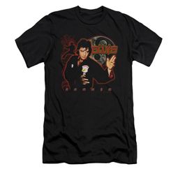 Elvis Presley Shirt Slim Fit Karate Black T-Shirt Elvis Presley Shirt Slim Fit Karate Black T-Shirt