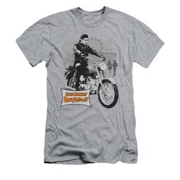 Elvis Presley Shirt Slim Fit Roustabout Athletic Heather T-Shirt