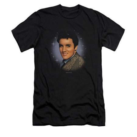 Elvis Presley Shirt Slim Fit Starlite Black T-Shirt