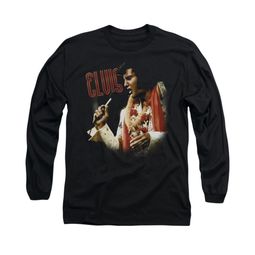 Elvis Presley Shirt Soulful Long Sleeve Black Tee T-Shirt Elvis Presley Shirt Soulful Long Sleeve Black Tee T-Shirt