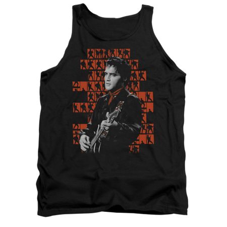 Elvis Presley Shirt Tank Top 1968 Black Tanktop