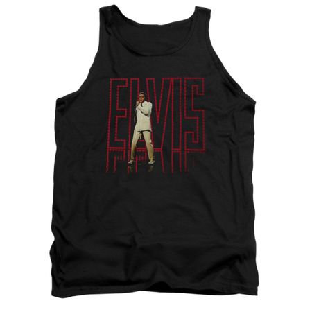 Elvis Presley Shirt Tank Top 68 Album Black Tanktop