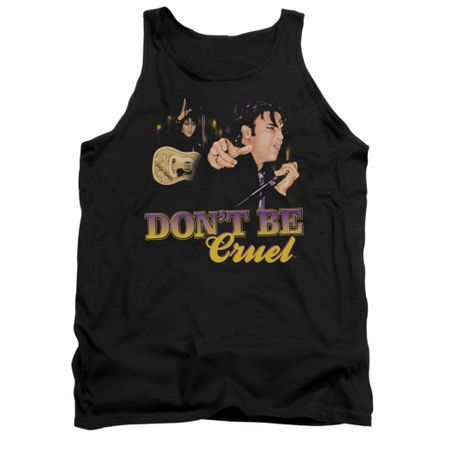 Elvis Presley Shirt Tank Top Don't Be Cruel Black Tanktop