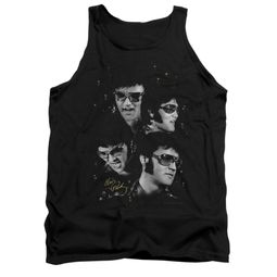 Elvis Presley Shirt Tank Top Faces Black Tanktop Elvis Presley Shirt Tank Top Faces Black Tanktop