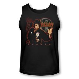 Elvis Presley Shirt Tank Top Karate Black Tanktop Elvis Presley Shirt Tank Top Karate Black Tanktop