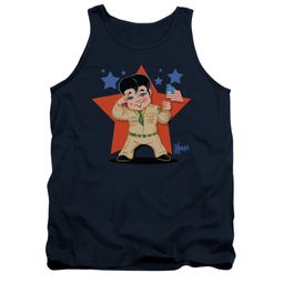Elvis Presley Shirt Tank Top Lil GI Navy Tanktop Elvis Presley Shirt Tank Top Lil GI Navy Tanktop