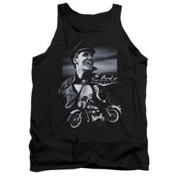 Elvis Presley Shirt Tank Top Motorcycle Black Tanktop